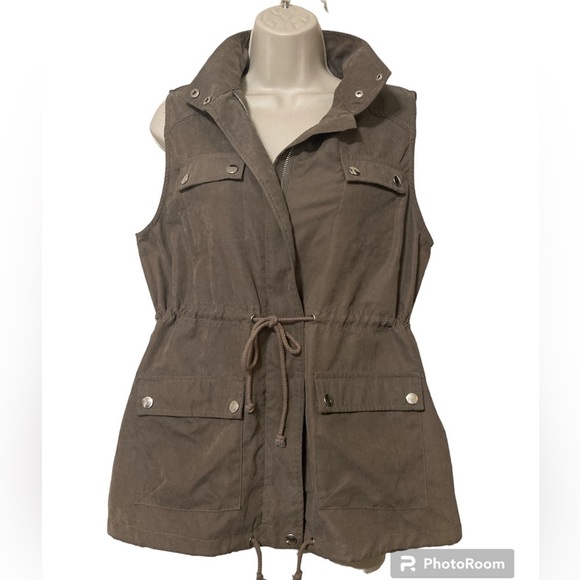 Utility vest with southwestern design on back size S - Picture 1 of 11